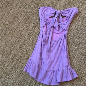 purple dress